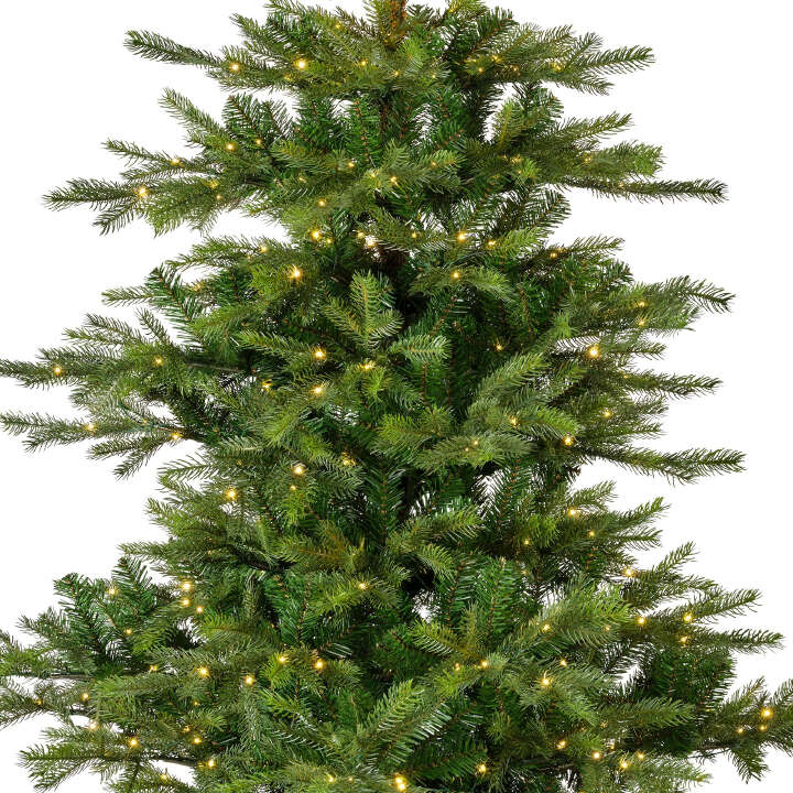 EVERLANDS Künstlicher Weihnachtsbaum Grandis Tanne mit Micro LED